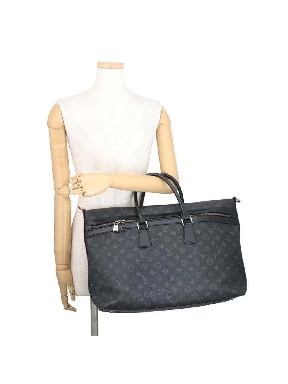 Louis Vuitton Tote Monogram Eclipse Apollo Oldy Black